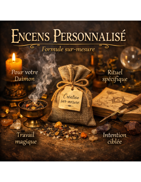 Encens magique personnalisé — Création artisanale sur-mesure