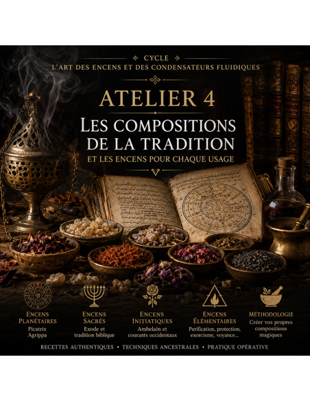L'Art des encens - atelier 4