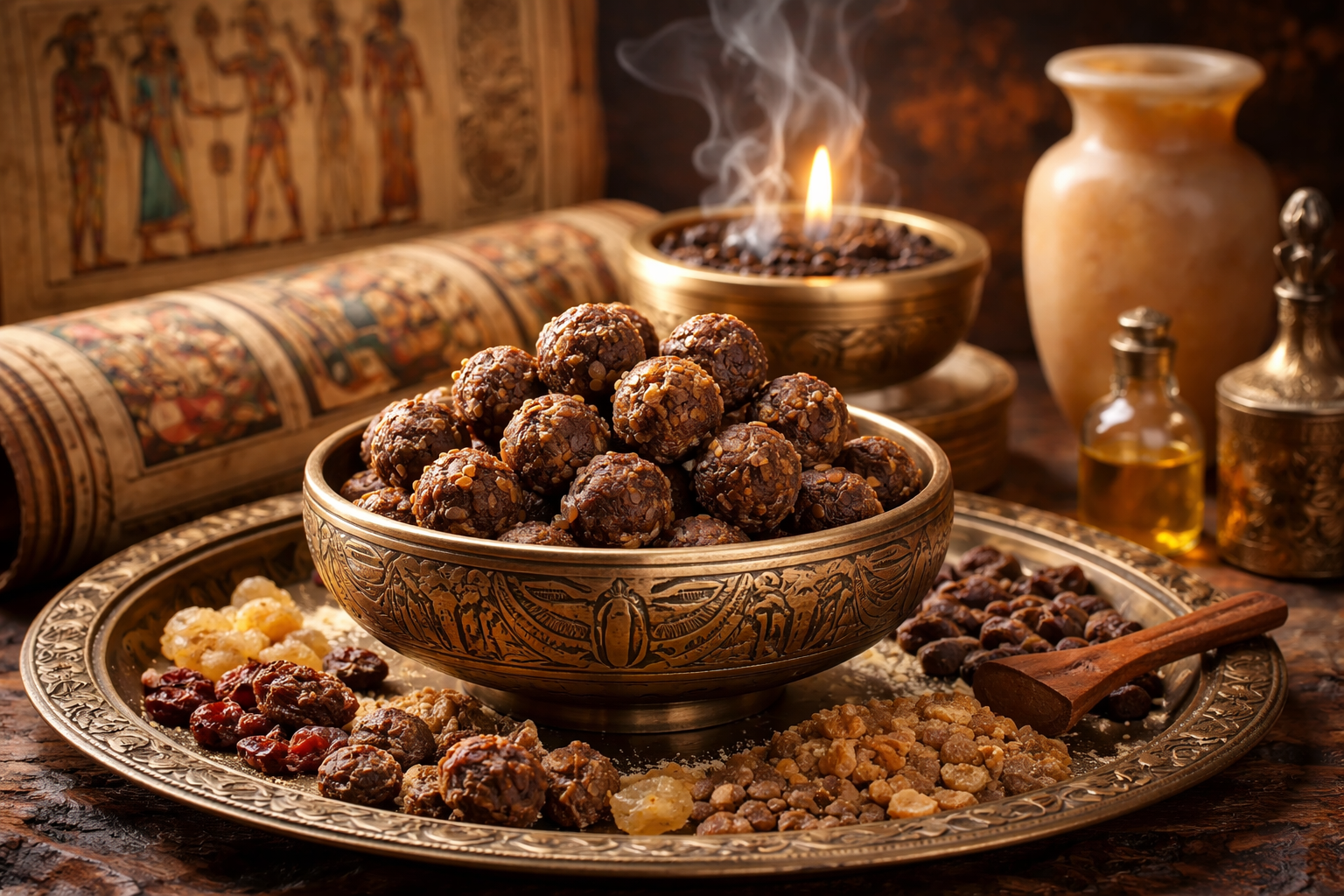 Kyphi &eacute;gyptien